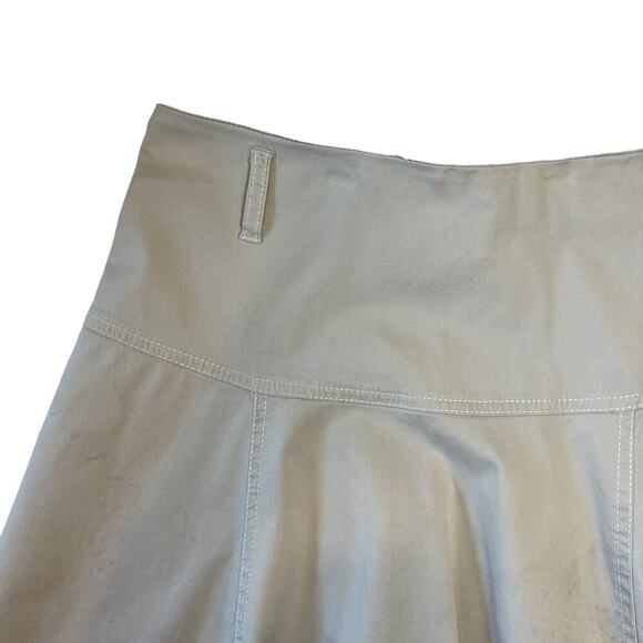 Tommy Hilfiger High Waisted Mini Skirt Tan Size 2 - Picture 4 of 5